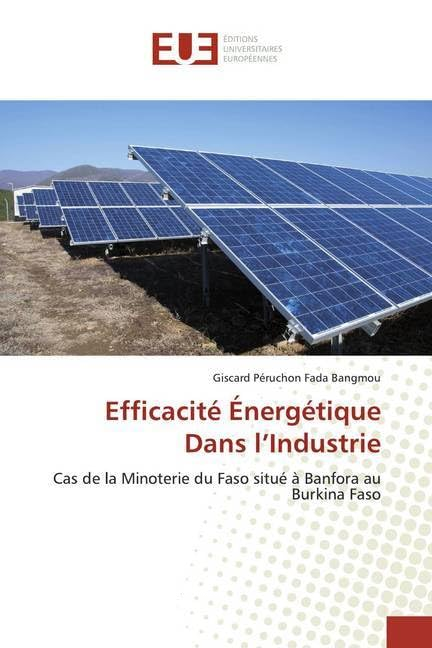Efficacité Énergétique Dans l&rsquo;Industrie : Cas de la Minoterie du Faso situé à Banfora au Burkina Faso